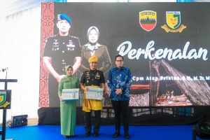 Rico Waas Hadiri Lepas Sambut Dandenpom I/5 Medan