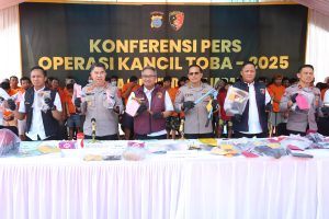 Operasi Kancil Toba 2025, Polda Sumut Tunjukkan Komitmen Berantas Curanmor dan Kejahatan Jalanan