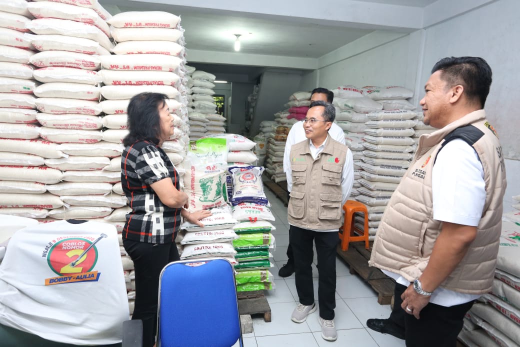 tim satgas polda sumut beras