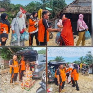 Pada HGN ke-80, Guru SDN Sintuban Makmur Salurkan Bantuan untuk Warga Terdampak Banjir
