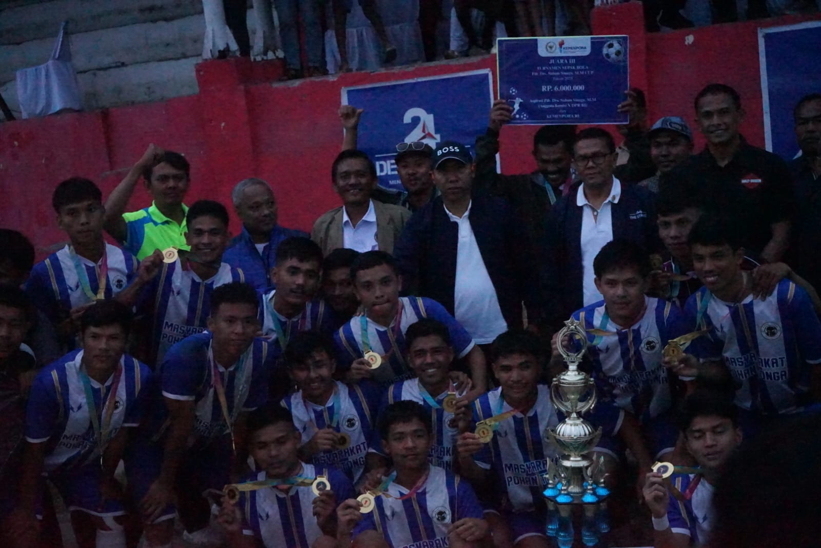 Bupati Taput Apresiasi Dukungan DPR RI Sabam Sinaga untuk Pengembangan Olahraga