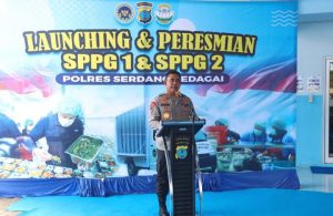 Kapolda Sumut Resmikan Dua SPPG di Serdang Bedagai, Tegaskan Komitmen Dukung Program MBG Nasional