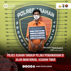 Polres Asahan Tangkap Pelaku Penganiayaan di Jalan Imam Bonjol