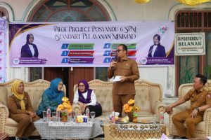 Wakil Wali Kota Tanjungbalai Hadiri Launching Posyandu 6 SPM