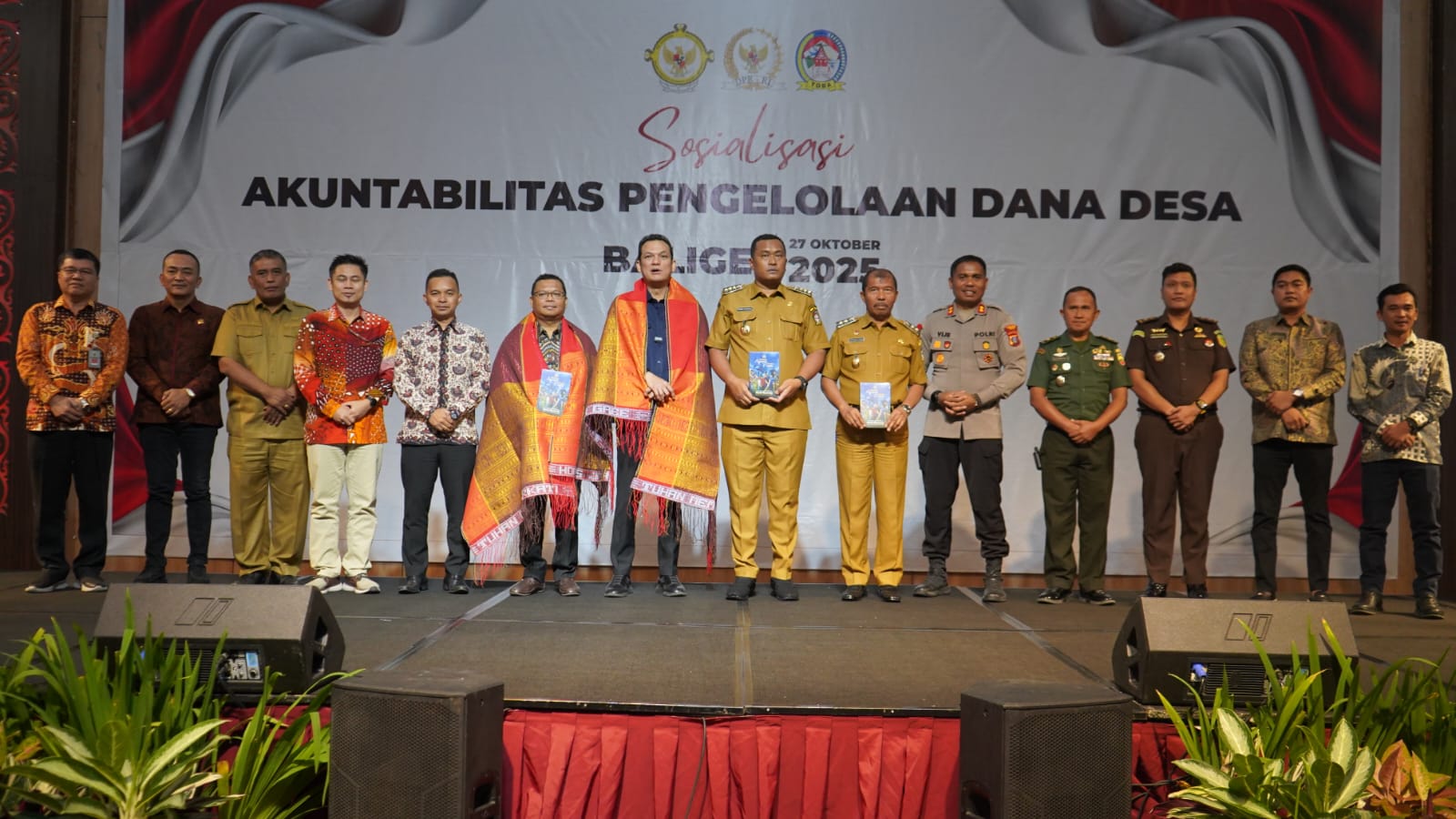 Pemkab Toba dan BPK RI Gelar Sosialisasi Akuntabilitas Pengelolaan Dana Desa
