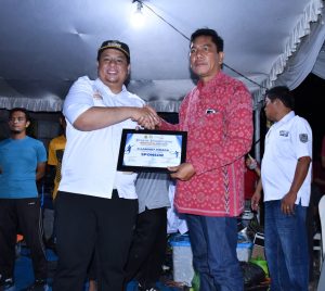 Antap FC Juara I Bupati Cup III, Bupati Samosir Serahkan Piala Bergilir