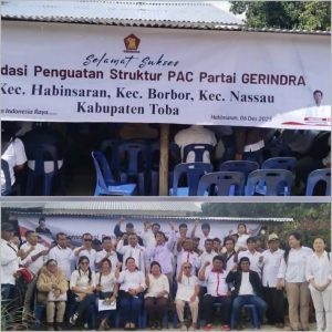 GERINDRA Toba Gelar Konsolidasi DAPIL 4, Tekankan Loyalitas dan Militansi Kader