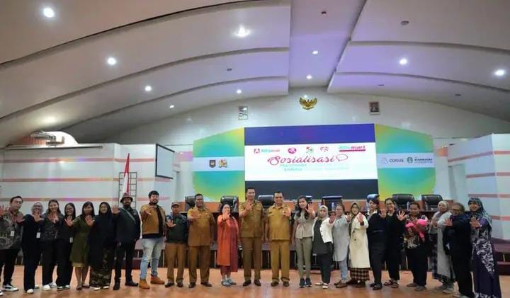 Asisten Perekonomian dan Pembangunan Sekda Kabupaten Karo Resmi Buka Sosialisasi Pelatihan Manajemen Ritel dan Kurasi Produk IKM dan UMKM