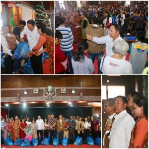 Lewat Ibadah Doa Bersama, Pemkab Taput Teguhkan Semangat Warga dan Salurkan Bantuan