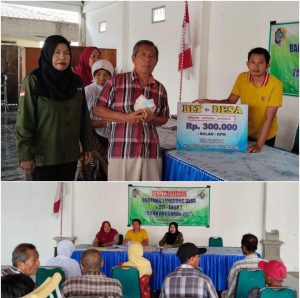 BLT Dana Desa Triwulan IV Disalurkan kepada 12 KPM di Wajaklor