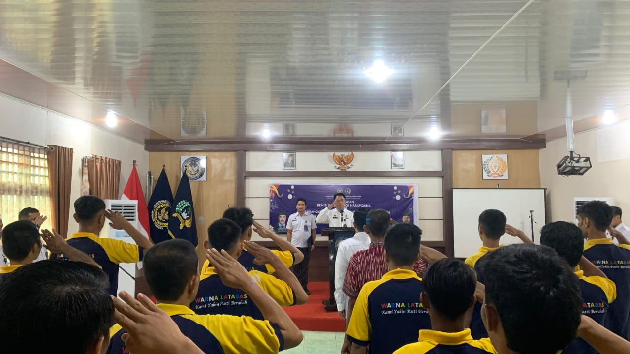 Momen Natal 2025,Lapas TBA Berikan Remisi Kepada 43 WBP Remisi Khusus Dan 1 Langsung Bebas