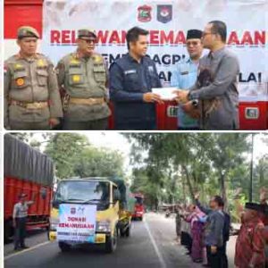 Pemko Tanjungbalai Lepas Tim Relawan untuk Bantu Korban Banjir dan Longsor di Aceh Tamiang