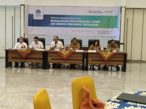 Perumda Tirtanadi Sosialisasi Penyesuaian Tarif Air