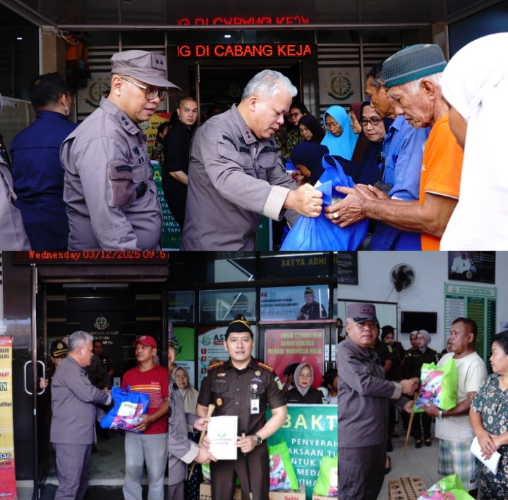 Kajati Sumut Peduli Bencana, Salurkan Bantuan Pangan, Obat-Obatan Hingga Pakaian Kepada Korban Banjir Di Sejumlah Lokasi Kota Medan