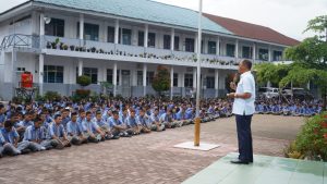Wabup Toba Bekali Siswa SMAN 1 Laguboti dengan Wawasan Kebangsaan dan Nilai Kebhinekaan