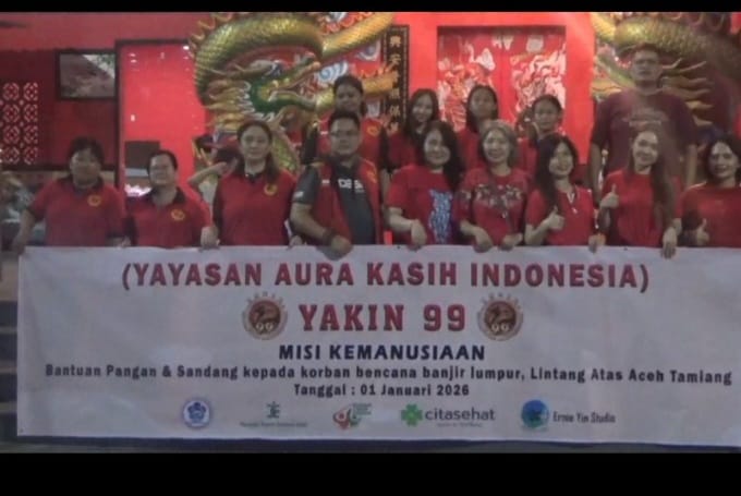 YAKIN dan Ernie Yin Studio Akan Turun Langsung Bagikan Bantuan ke Aceh Tamiang