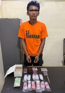 Edarkan Narkoba Dikampung Sendiri, Pria Ini Ditangkap Tanpa Perlawanan