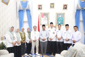 Bupati Anwar Sadat Terima Audiensi Kepala Sentra Alyatama Kemensos RI