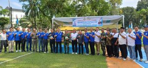 Ketua DPD Pasukan 08 Sumut Hadiri dan Apresiasi Pembukaan Kejuaraan Bola Voli Piala Bergilir Danlanud Soewondo Cup I
