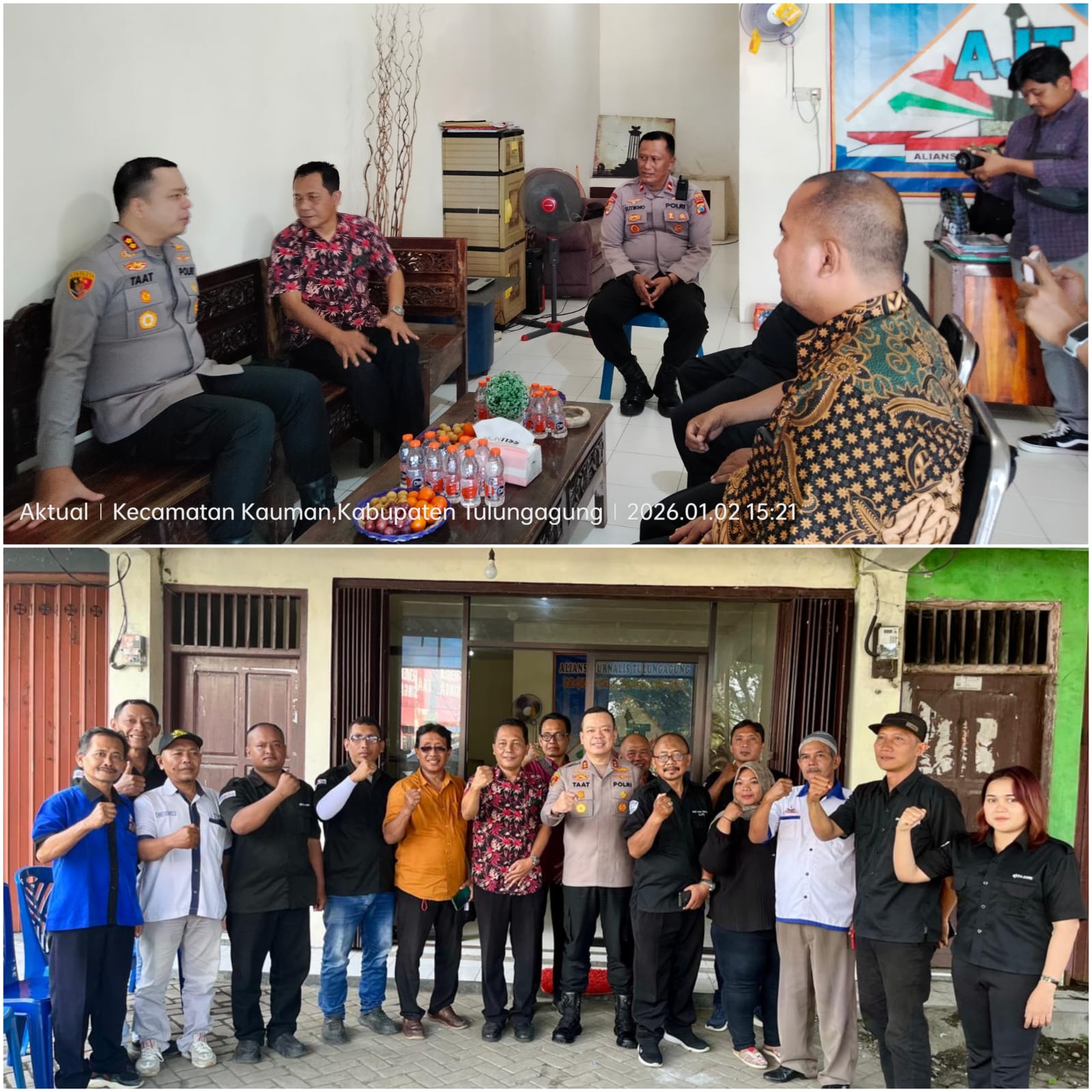 Kapolres Tulungagung AKBP Taat Resdi Pamit, Tinggalkan Kesan Mendalam dan Komitmen Sinergi Pers
