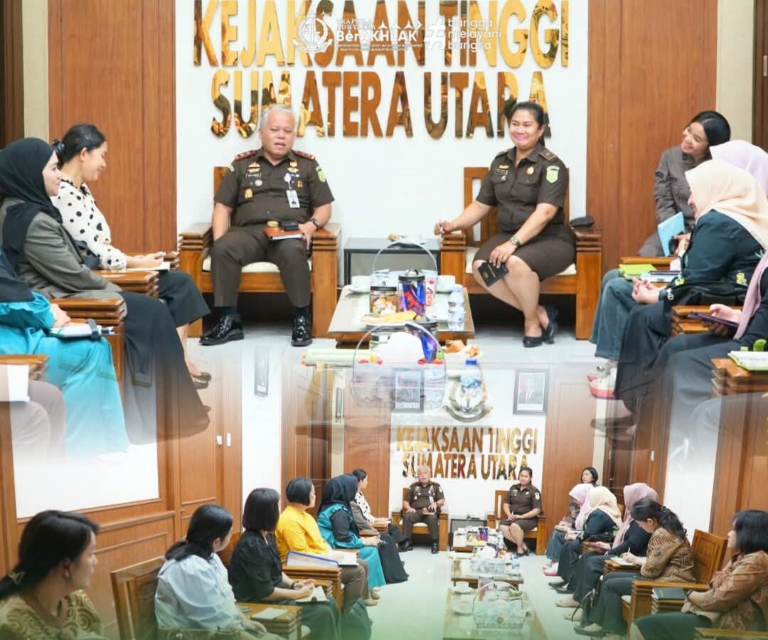 Ketua IAD Wilayah Sumut Beserta Jajaran Pengurus Audensi Dengan Kajati Sumut