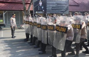 Polres Binjai Siapkan Pasukan Dalmas Guna Antisipasi Kamtibmas