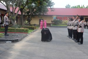 Kapolres Binjai Pimpin Sertijab Kabagren dan Tiga Kapolsek