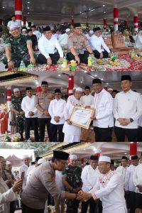 Kapolres Langkat AKBP David Triyo Prasojo, SH, SIK,MSi Peringatan Isra’ Mi’raj Nabi Muhammad SAW 1447 H