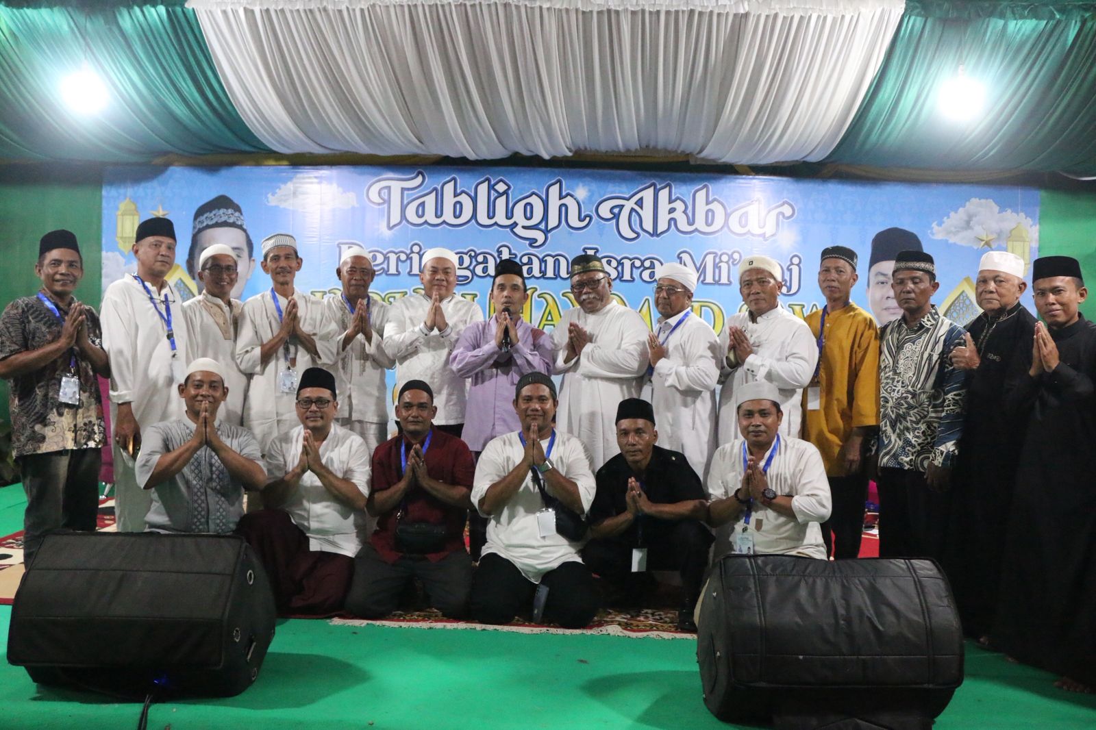 Zulkarnaen S.K.M Hadirkan Ustaz Maulana Pada Tabligh Akbar Peringatan Isra Mi’raj di Masjid Al-Jamiatut Taqwa