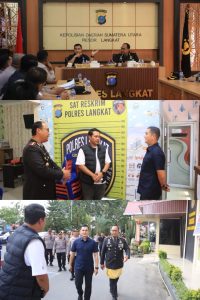 Wakapolda Sumut Kunjungan Silaturahmi ke Polres Langkat