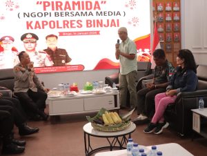 Piramida bersama Kapolres Binjai