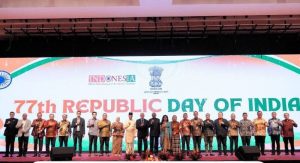 Bupati dan Wakil Bupati Karo Hadiri Jamuan Makan Malam Peringatan Hari Republik India ke-77