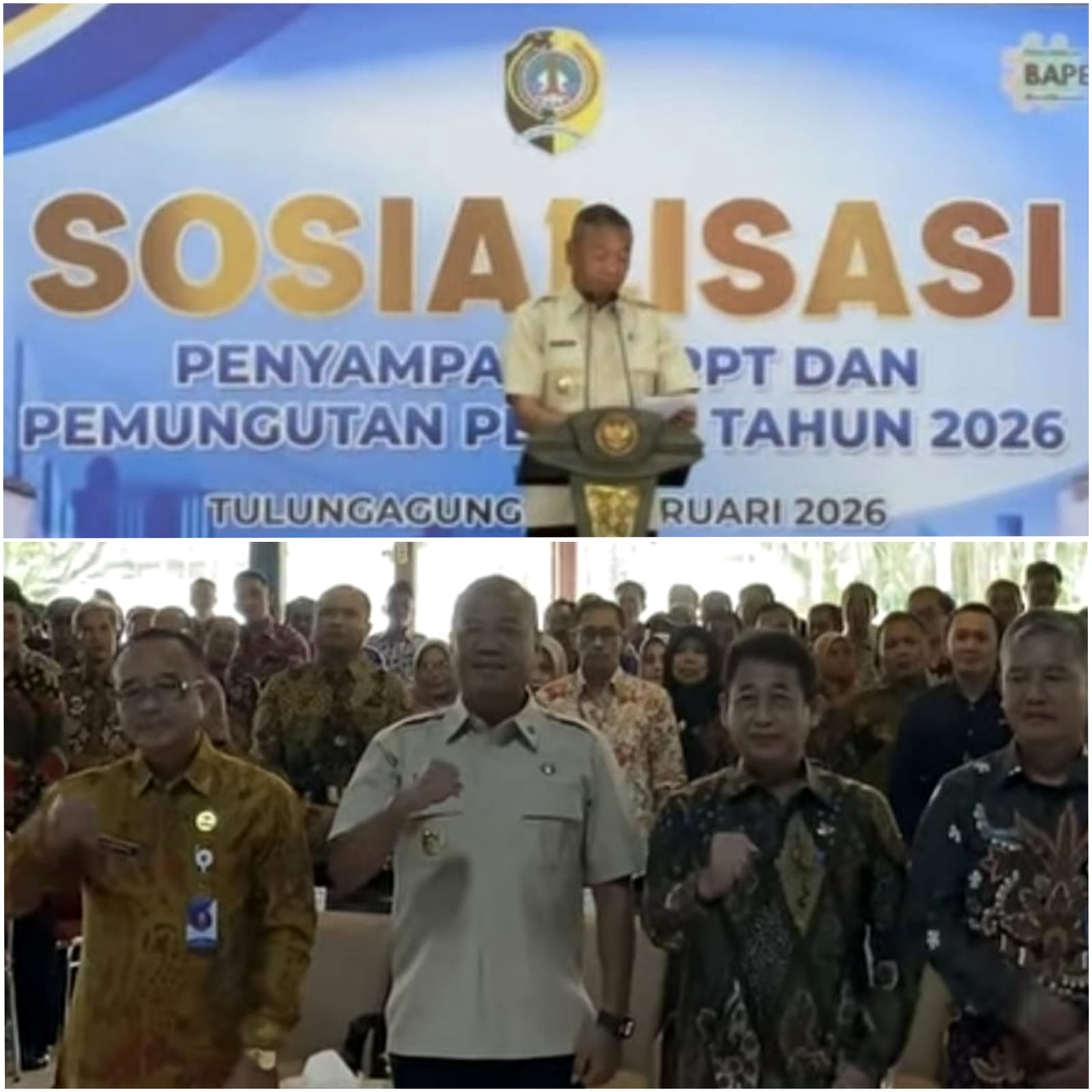 Bupati Gatot Sunu Wibowo Percepat Distribusi SPPT, Targetkan PBB-P2 2026 Lebih Hebat