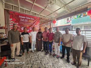 Ketua Pewarta Polrestabes Medan Kunjungi Wapamred Pewarta.co, Pererat Silaturahmi Imlek 2026