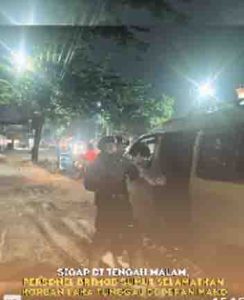 Sigap di Tengah Malam, Personel Brimob Sumut Selamatkan Korban Laka Tunggal di Depan Mako