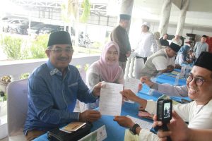 Bupati Tanjab Barat Pimpin Aksi Zakat, Kumpulkan Rp152 Juta untuk Kesejahteraan Umat