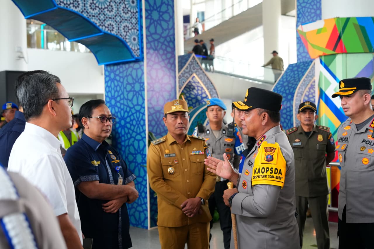 Kapolda Sumut Tinjau Bandara Kualanamu Jelang Mudik Lebaran 2026, Pastikan Keamanan dan Kenyamanan Penumpang