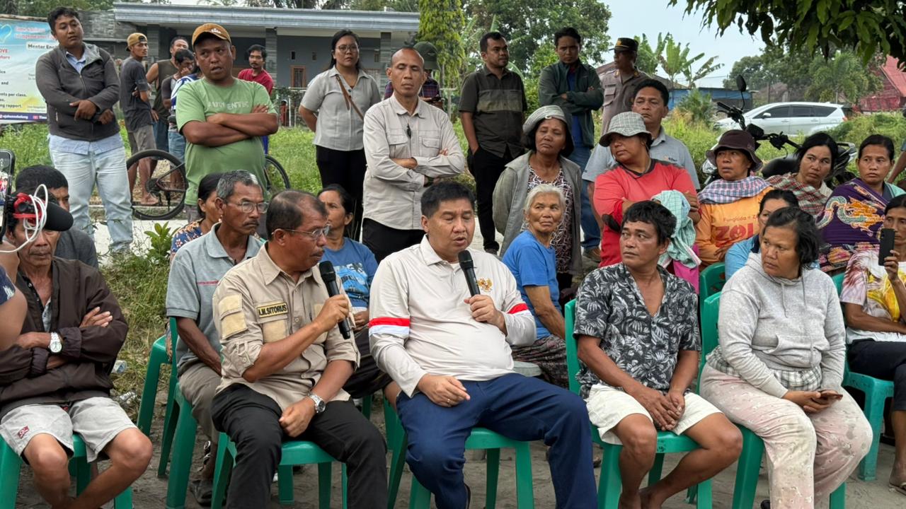 Maruarar Sirait Tinjau CPB Bantuan Stimulan Perumahan Swadaya