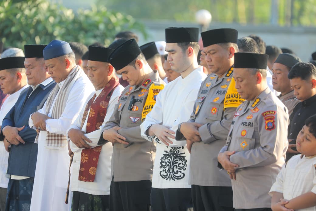 Polda Sumut Gelar Shalat Idul Fitri 1447 H, Perkuat Iman dan Soliditas Personel