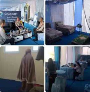 Polres Binjai Siapkan Tempat Sholat, Tempat Istirahat dan Tim Medis di Pos Pelayanan