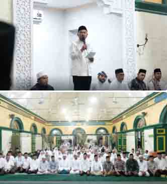 Syiar Ramadhan,Pemko Tanjungbalai Luncurkan Gerakan Tadarus Berjamaah di Masjid Raya Sultan Ahmadsyah