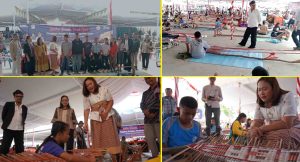 Lomba Tenun Sirat Tojuk Tingkat Pelajar Meriahkan HUT ke-27 Kabupaten Toba Dapat Respon Positif