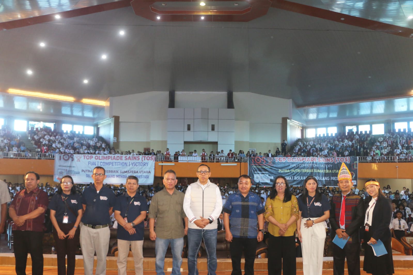 Bupati Tapanuli Utara Buka TOP Olimpiade Sains VII, Dorong Generasi Muda Siap Berkompetisi