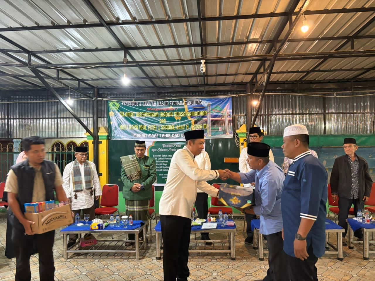 Bukber di Masjid Syuhada, Bupati Taput Ajak Warga Perkuat Toleransi