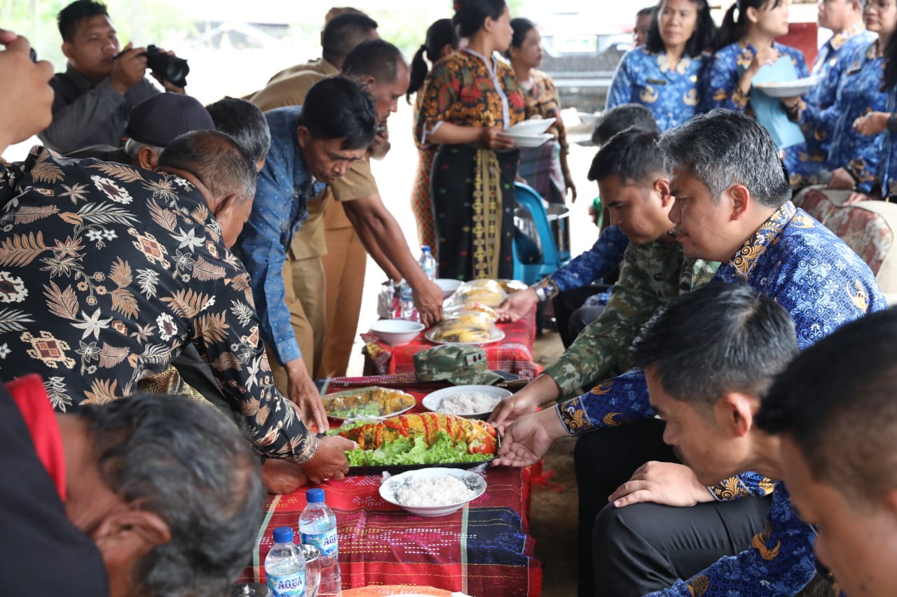 Pemkab Tapanuli Utara Apresiasi Peletakan Batu Pertama Gerai KDMP Sidagal