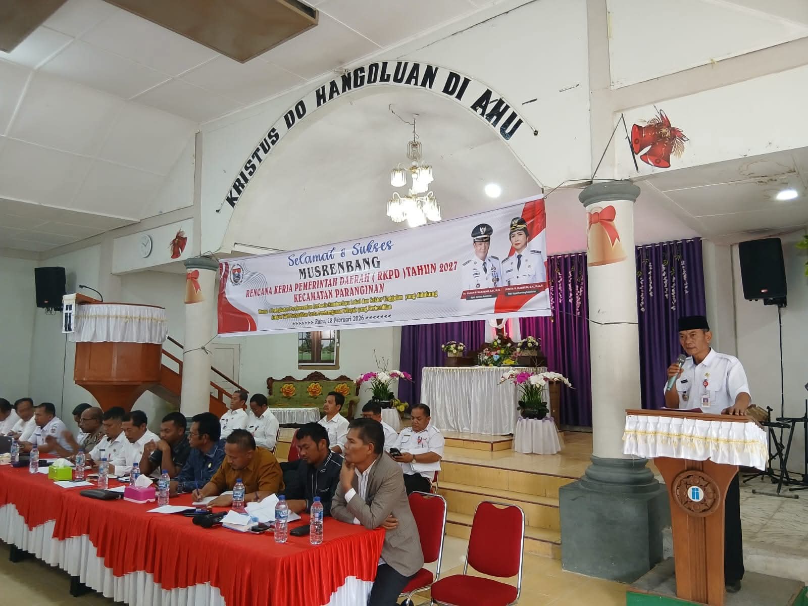 Pemkab Humbahas Gelar Musrenbang RKPD 2027 di Paranginan, Fokus Penguatan Ekonomi dan SDM