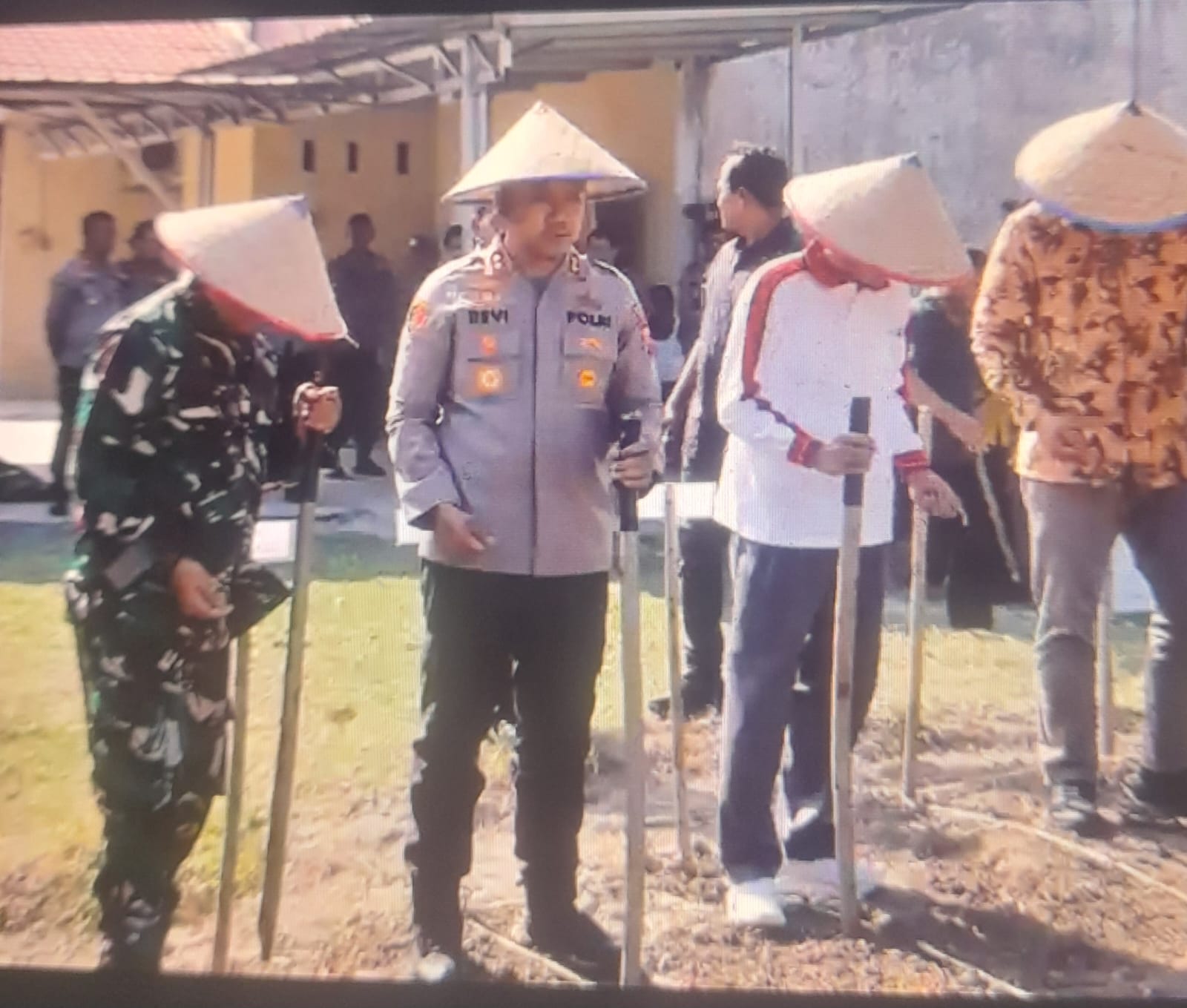 Polres Asahan Tanam Jagung Serentak Dukung Program Swasembada Pangan 2026