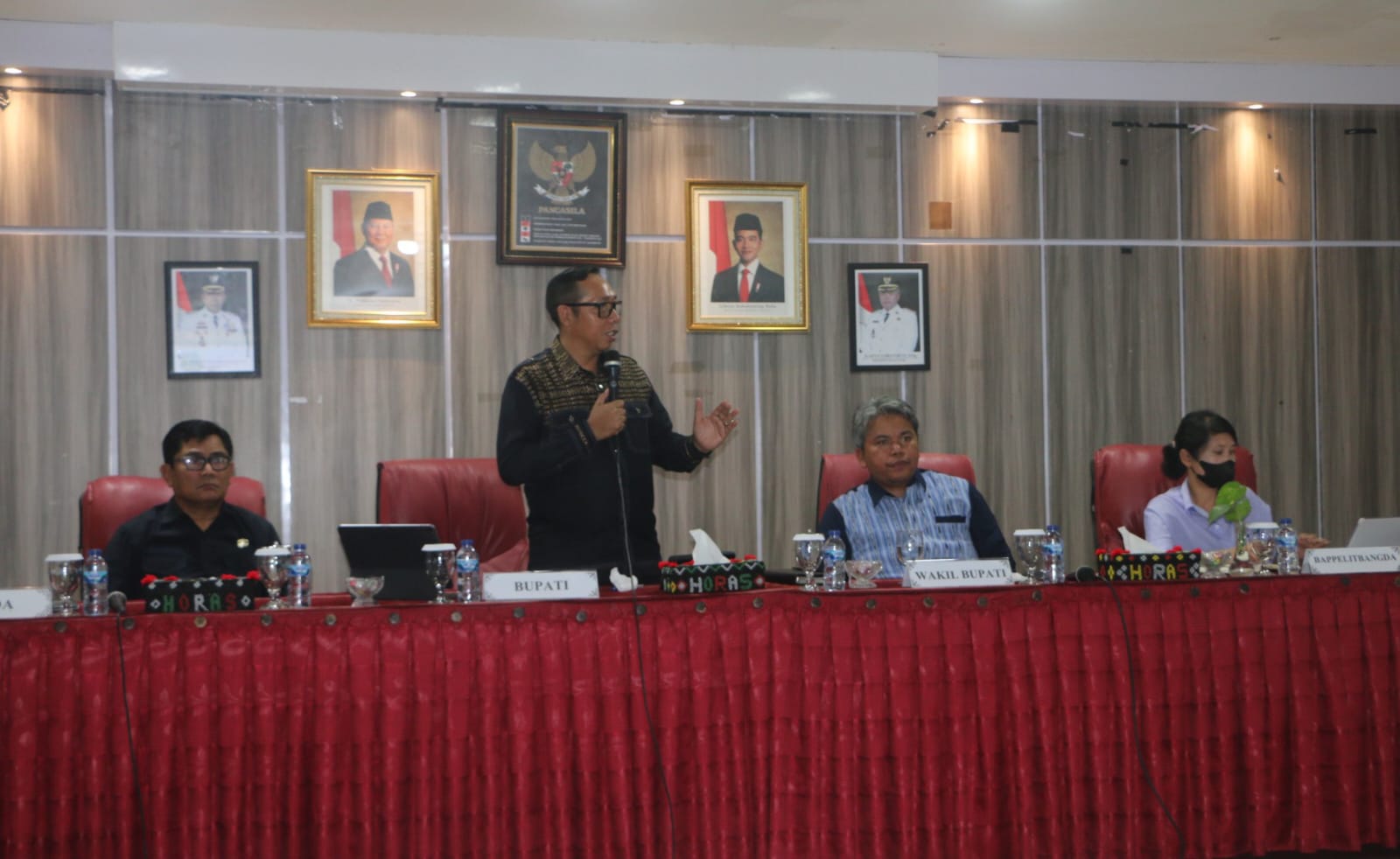 Bupati Taput Tekankan Kesamaan Persepsi Pembangunan dan Dorong Inovasi Perangkat Daerah