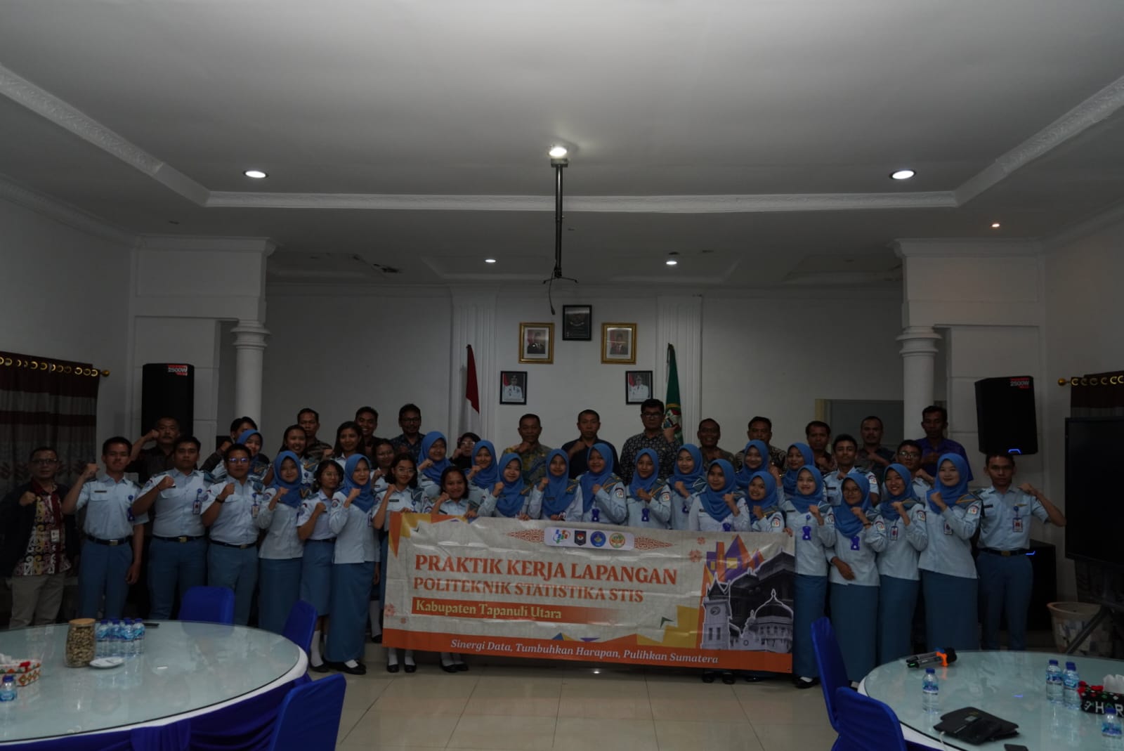 Bupati Taput Apresiasi Mahasiswa STIS dalam Pendataan Rehabilitasi Pascabencana