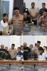 Kapolres Langkat : Dengan Musyawarah Mencari Solusi Terbaik,Tidak Hanya Dari Sisi Hukum Tetapi Juga Untuk Memulihkan Hubungan Sosial